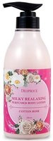 DEOPROCE MILKY RELAXING BODY LOTION COTTON ROSE