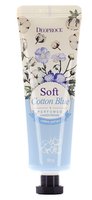 DEOPROCE SOFT COTTON BLUE PERFUMED HAND CREAM
