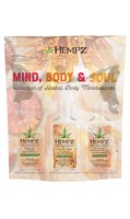 HEMPZ MIND, BODY&SOUL HERBAL BODY MOISTURIZER TRIO