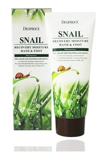 DEOPROCE MOISTURE HAND & FOOT SNAIL RECOVERY