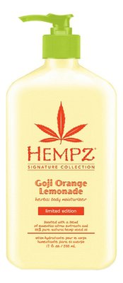 HEMPZ BODY MOISTURIZER GOJI ORANGE LEMONADE