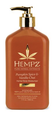 HEMPZ PUMPKIN SPICE & VANILLA CHAI MOISTURIZER