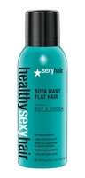 SEXY HAIR SOY WANT FLAT HAIR