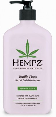 HEMPZ HERBAL BODY MOISTURIZER VANILLA PLUM